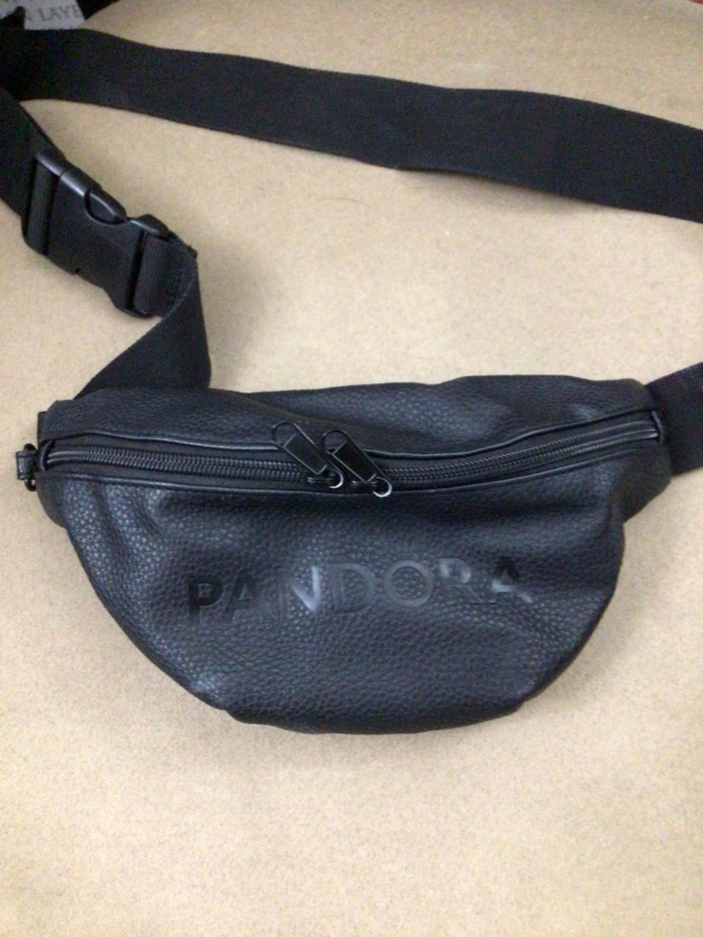 Pandora Black Belt Bag / Fanny Pack